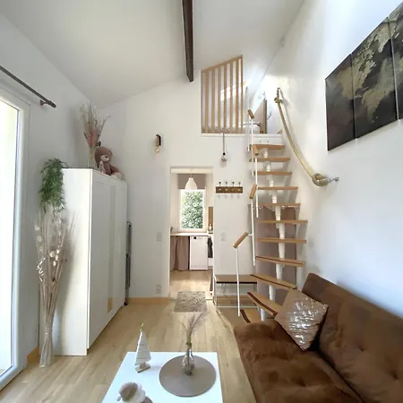 The Little Oak - Tiny House With Bed On Mezzanine & Terrace - From 1 To 4 P Disney, Paris & Cdg Pomponne